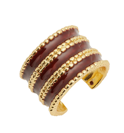 Enamel Dotty Ring
