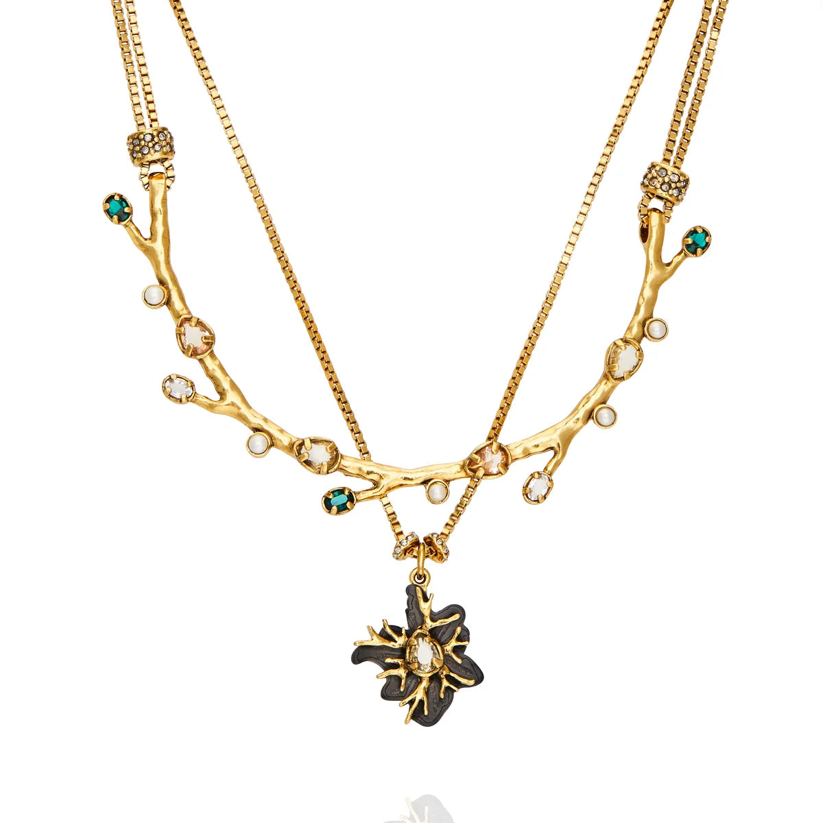 Collar doble de oro - Peregrinación