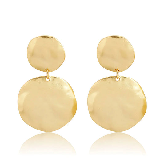 Aretes de doble disco
