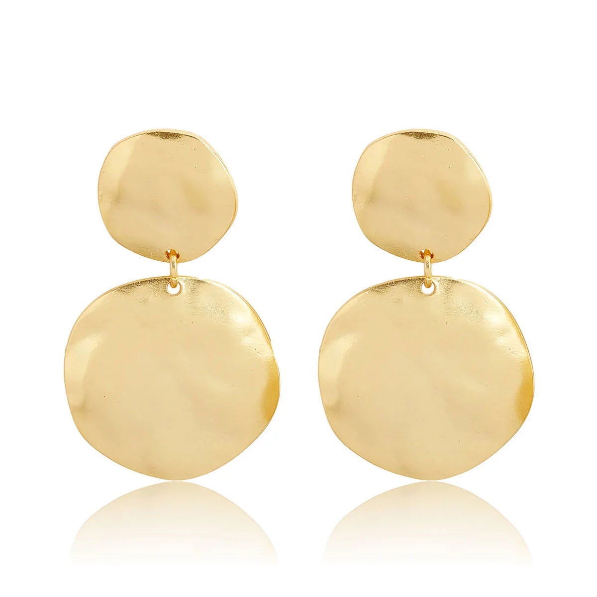 Double Disc Earrings
