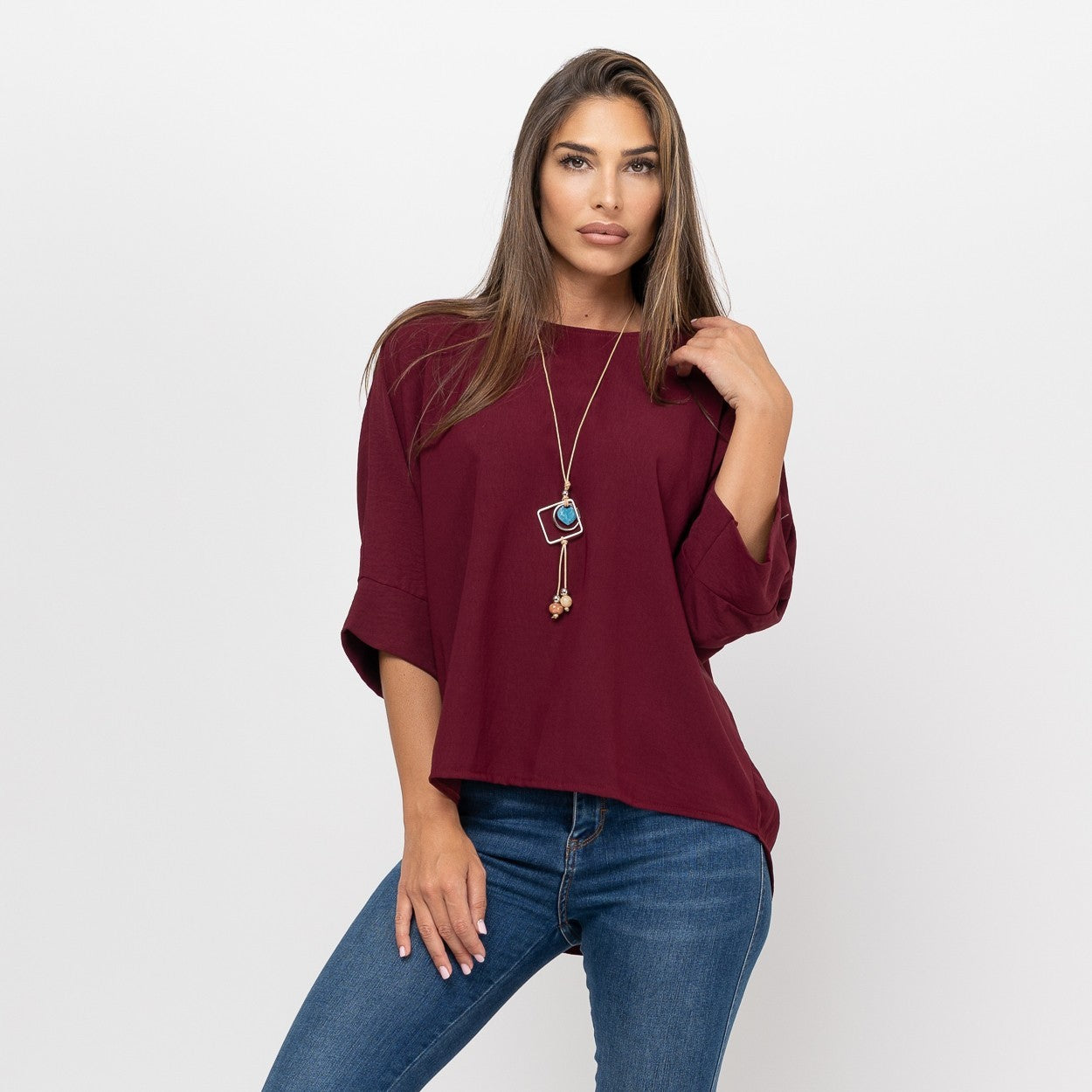 SHEMARA BLOUSE SHIRT ONE SIZE