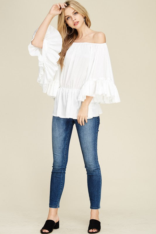FLORENCE OFF SHOULDER BLOUSE