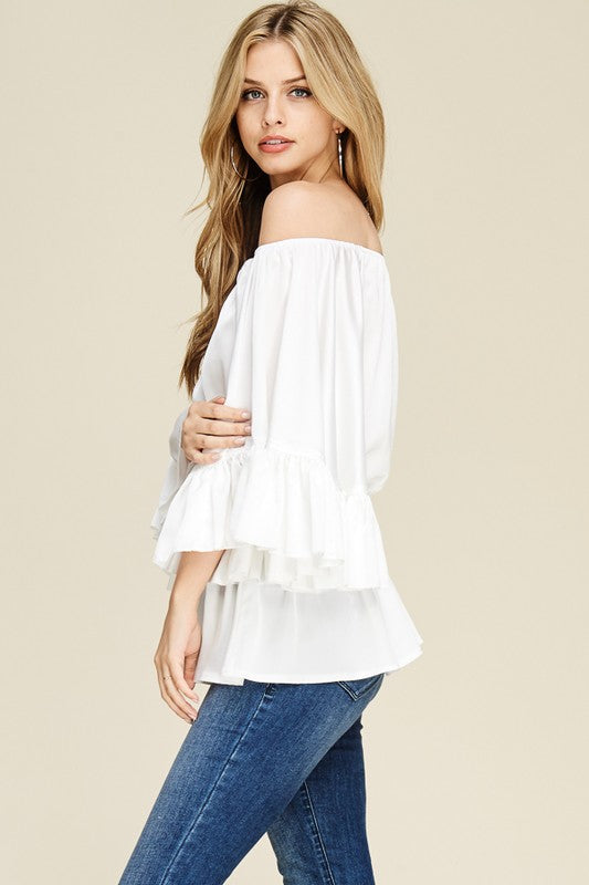 FLORENCE OFF SHOULDER BLOUSE
