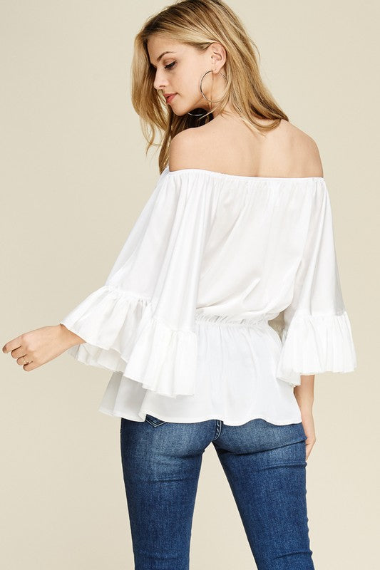 FLORENCE OFF SHOULDER BLOUSE