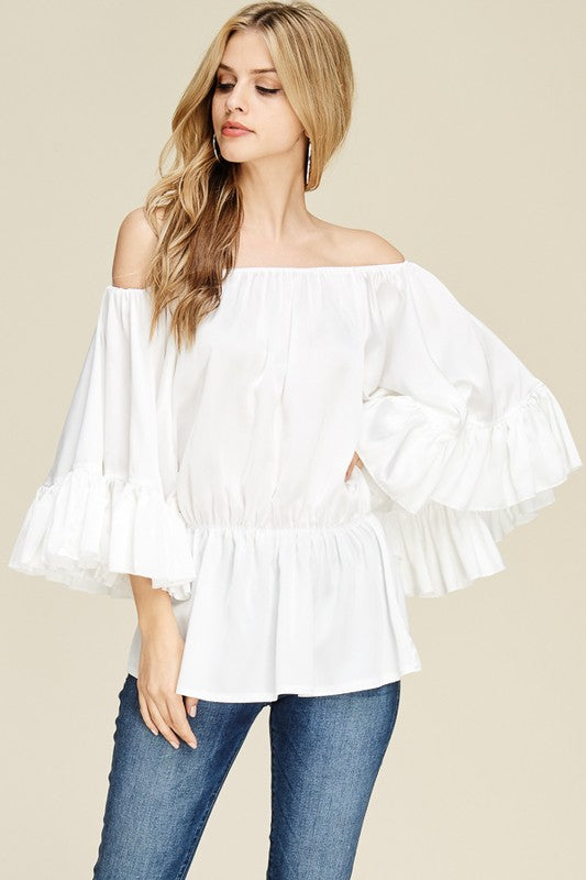 FLORENCE OFF SHOULDER BLOUSE