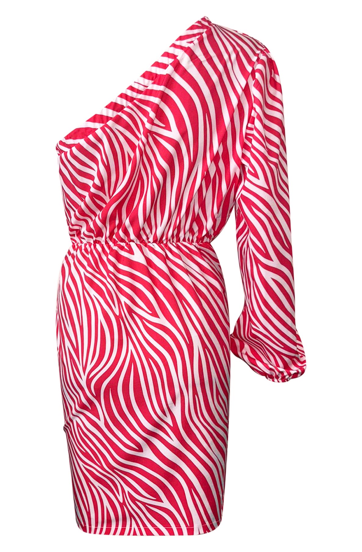 NAOMI ONE SHOULDER DRESS (One Size)